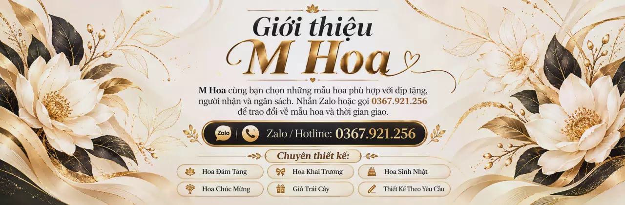 Ảnh bìa Shop hoa tươi Xã Long Hoà Hồ Chí Minh - Chọn sắc hoa cho người thương